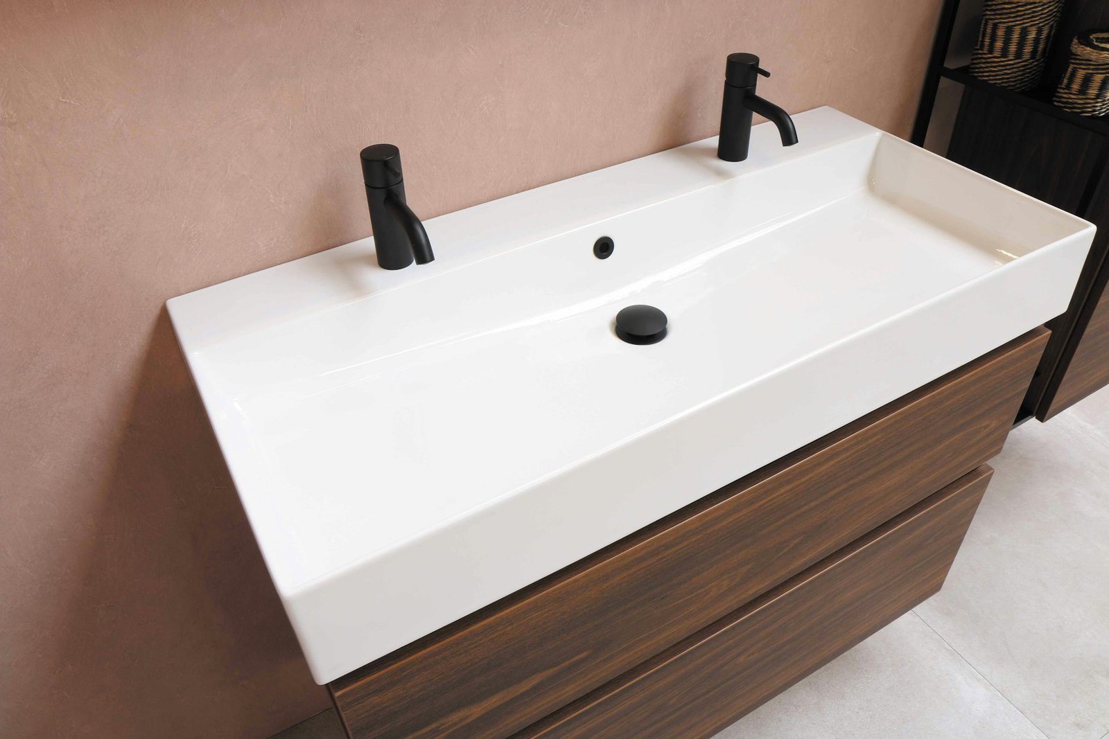 Waschbecken im Badezimmer