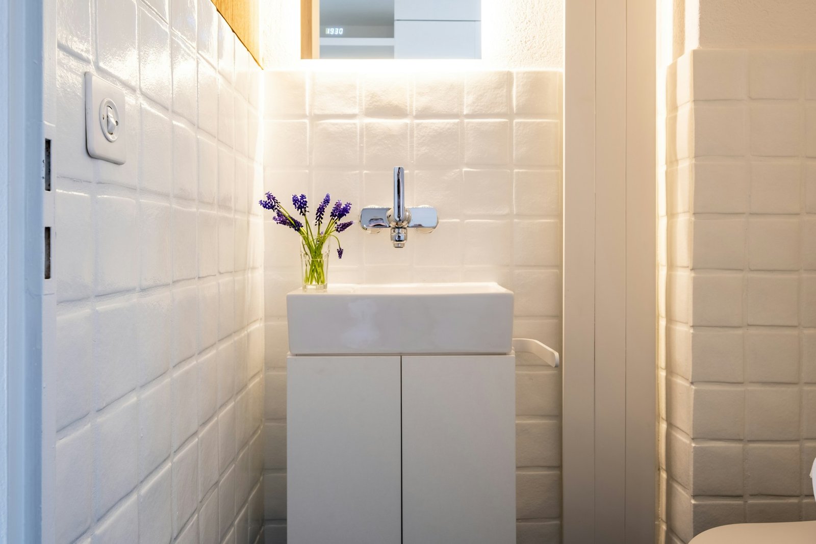 Waschbecken im Badezimmer