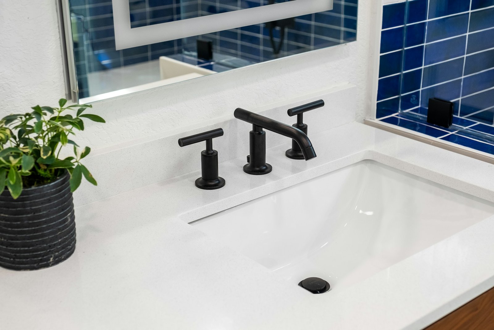 Waschbecken im Badezimmer